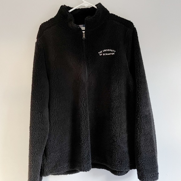 UNIVERSITY OF SCRANTON FLEECE 1/4 ZIP - Picture 1 of 1